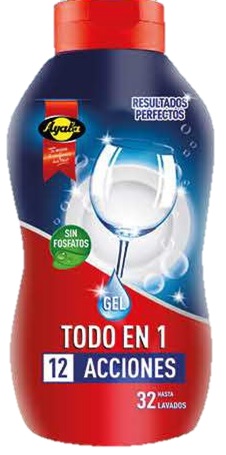 Lavavajillas spray turbo espuma Disiclin 750 ml.