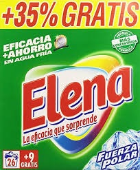 Elena Gel Detergente Líquido Lavadora 30 lavados