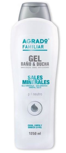 AGRADO GEL BAÑO S.MINERALES 1250ML (012)