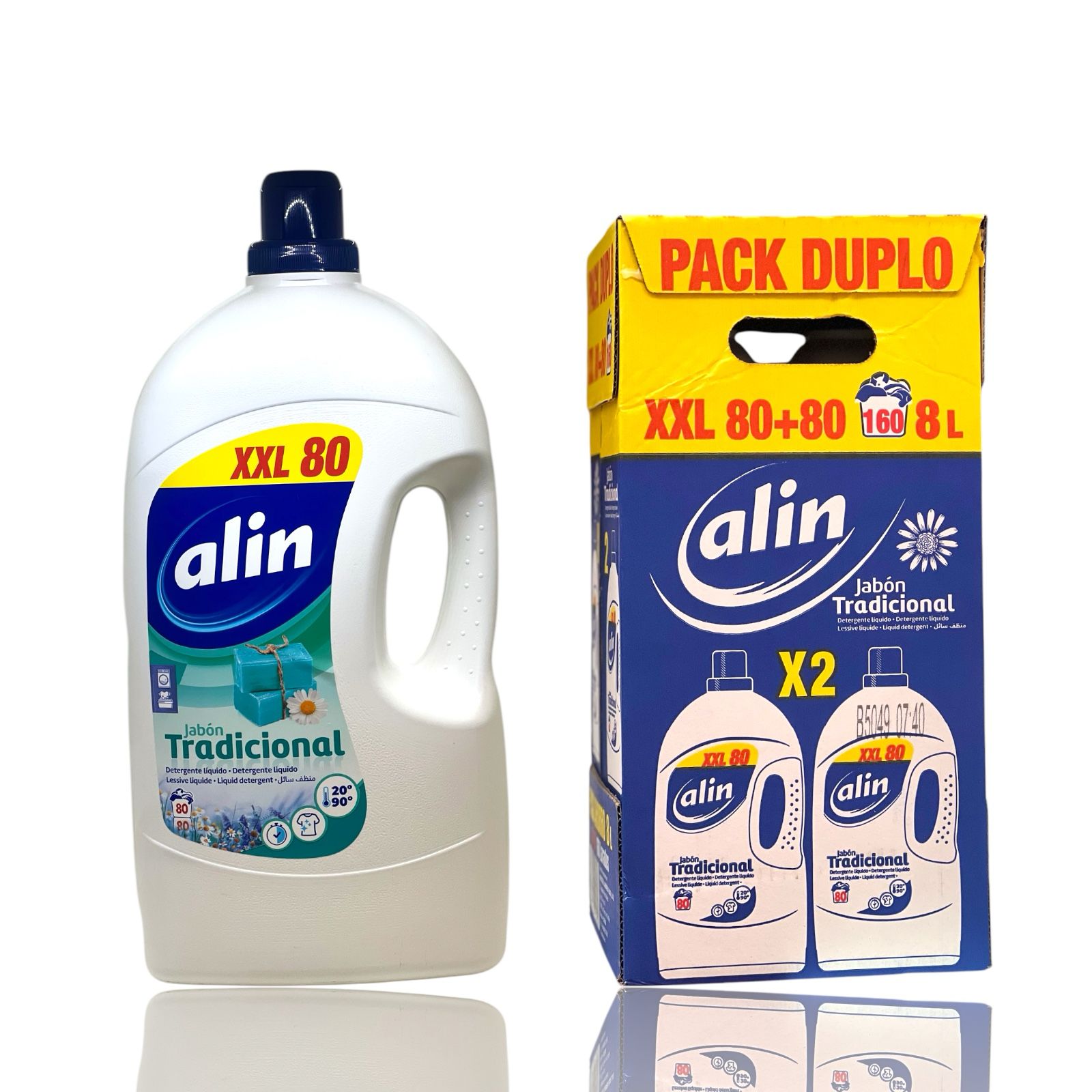 ALIN DETERGENTE TRADICIONAL 4L 80 LAVADOS