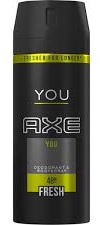 AXE DEO. SPRAY YOU 150ML. (054)