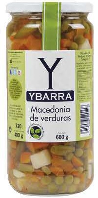 AYALA / YBARRA MACEDONIA DE VERDURA 400 GRS (058)