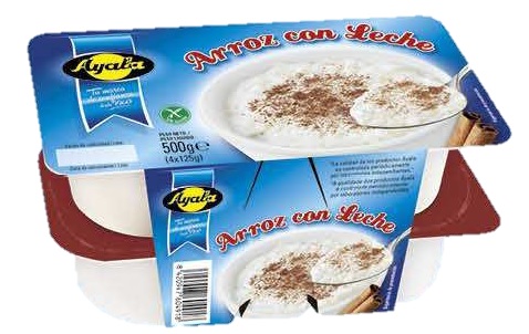 AYALA ARROZ CON LECHE PACK-4X125G. (116)