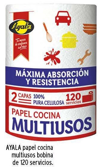 AYALA COCINA MULTIUSOS BOBINA 120S.