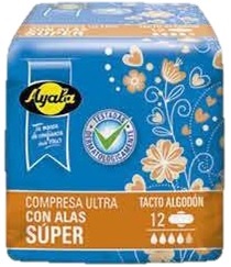 AYALA COMPRESA ULTRA ALAS SUPER 12U (079)