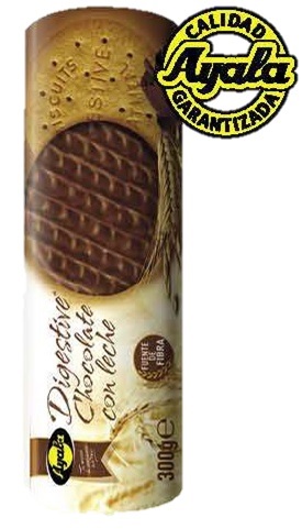 AYALA DIGESTIVE CHOC/LECHE 300G.