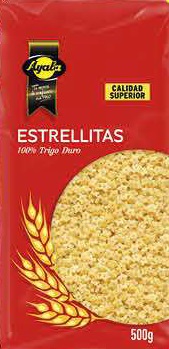 AYALA ESTRELLITAS PASTA 500 GRS