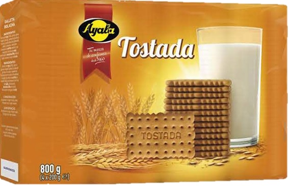 AYALA GALLETA TOSTADA PACK-(4X200G) (091)