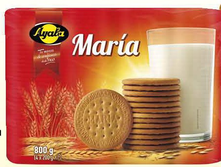 AYALA GALLETAS MARIA PACK-"4X200G" (091)