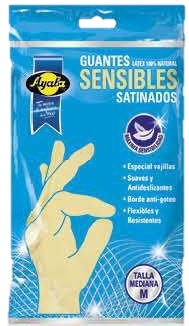 AYALA GUANTES SATINADOS SENS.T/MDA. (101)