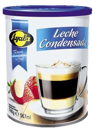 AYALA LECHE CONDENSADA LATA 740 GRS AF