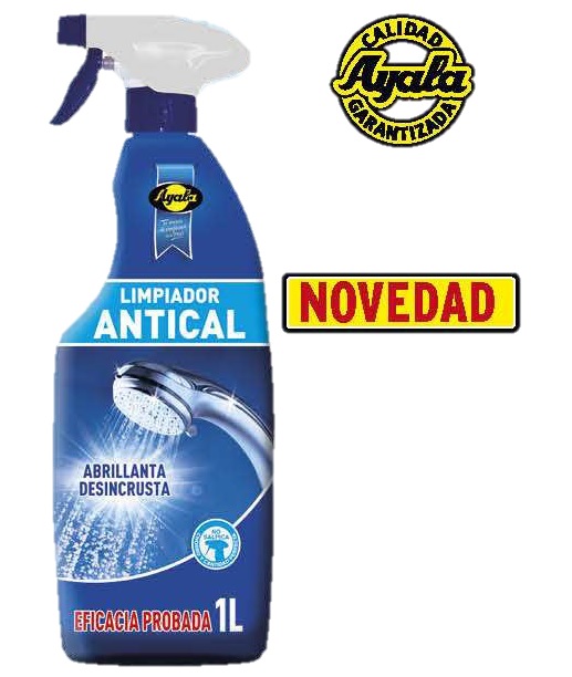 AYALA LIMPIADOR ANTICAL PISTOLA 1L.