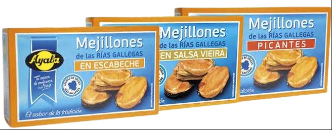 AYALA MEJILLON ,PICANTE DE 69G (114)