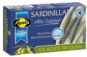 AYALA SARDINILLAS 6/10 OLIVA 62G. (141)