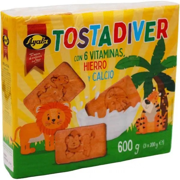 AYALA TOSTADIVER PACK-(3X200G.)