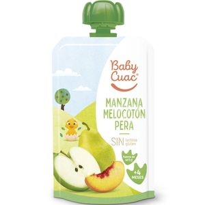 BABY CUAC PAPILLA FRUTAS VAR.120G.