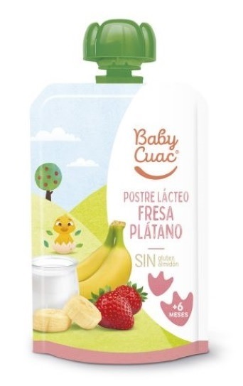 BABY CUAC Y.LIQ.FRESA/PLATANO 120G. (159)