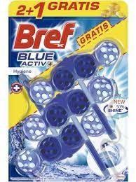 BREF WC BLUE ACTIV 50G.PACK- "2+1" (166)