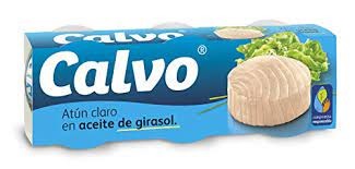 CALVO ATUN CLARO AC.VEG.52G.PACK "3+1"