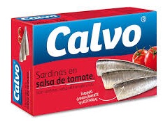 CALVO SARDINAS TOMATE 81G.-F.A. (177)