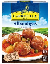 CARRETILLA ALBONDIGAS A LA JARDINERA 300 GRS