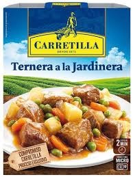 CARRETILLA TERNERA A LA JARDINERA 275 GRS