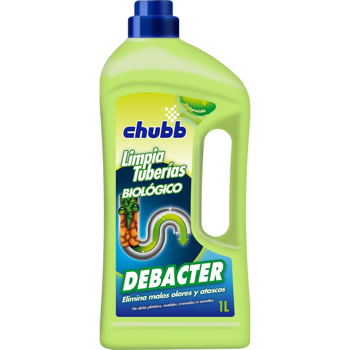 CHUBB LIMPIADOR DE TUBERIAS BIOLOGICO 1 L