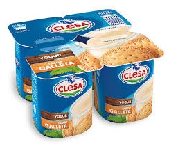 CLESA YOGURT GALLETA PACK 4 UDS