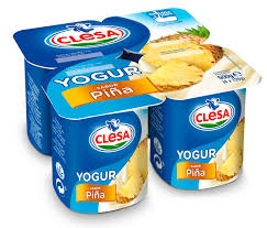 CLESA YOGURT PIÑA PACK 4