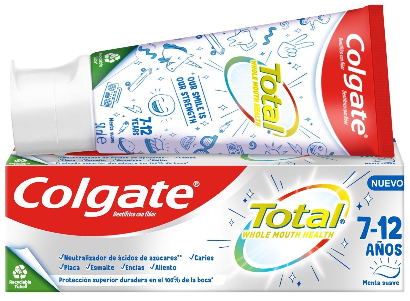 COLGATE TOTAL JUNIOR 7-12 AÑOS 50ML