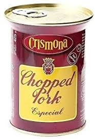 CRISMONA CHOPPED PORK LATA 300/350G. (197)