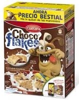 CUETARA CHOCO FLAKES 550 GRS