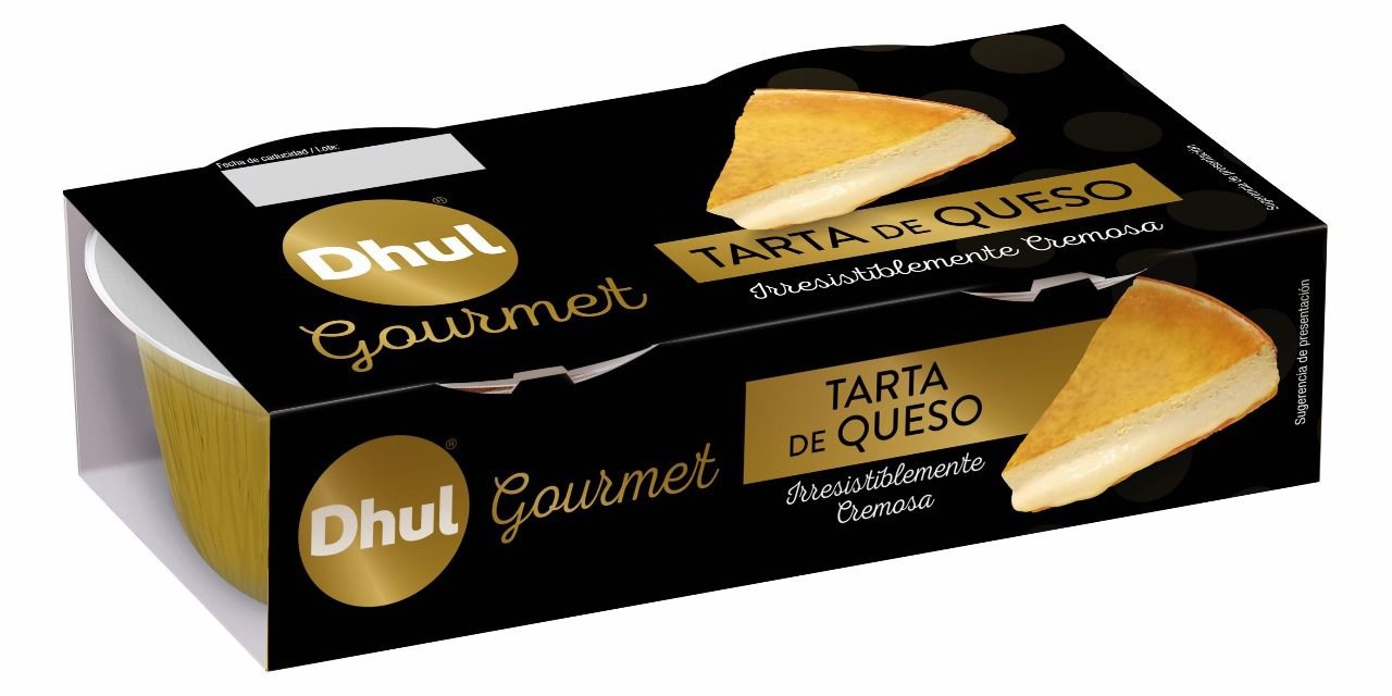 DHUL TARTA DE QUESO PACK-2X100G.