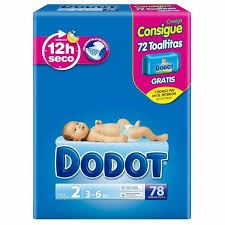 DODOT ETAPAS 1º T/2 3-6 KG.78U. (210)