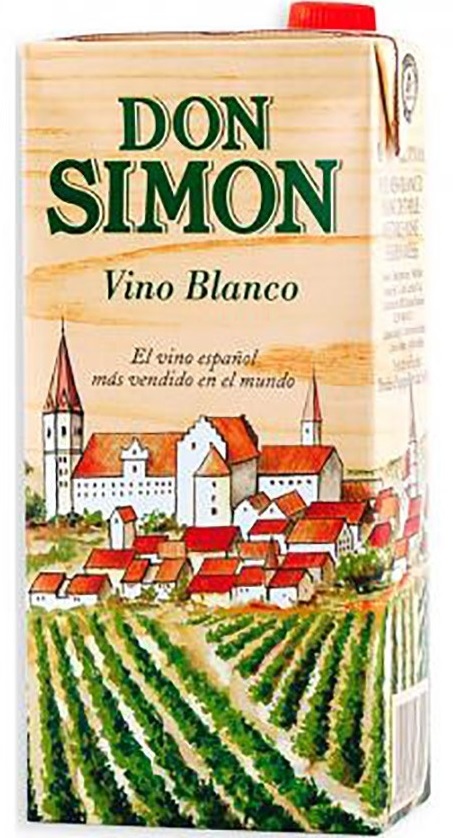 DON SIMON VINO BLANCO BRICK 1 L (218)