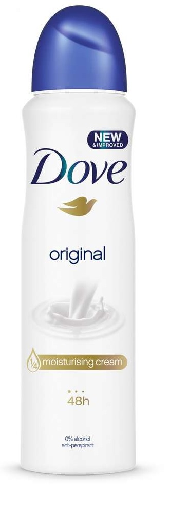 DOVE DEO ORIGINAL SPRAY 150/200 ML (220)