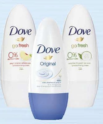 DOVE DEO. ROLL-ON 50 ML "ORIGINAL"  (221)