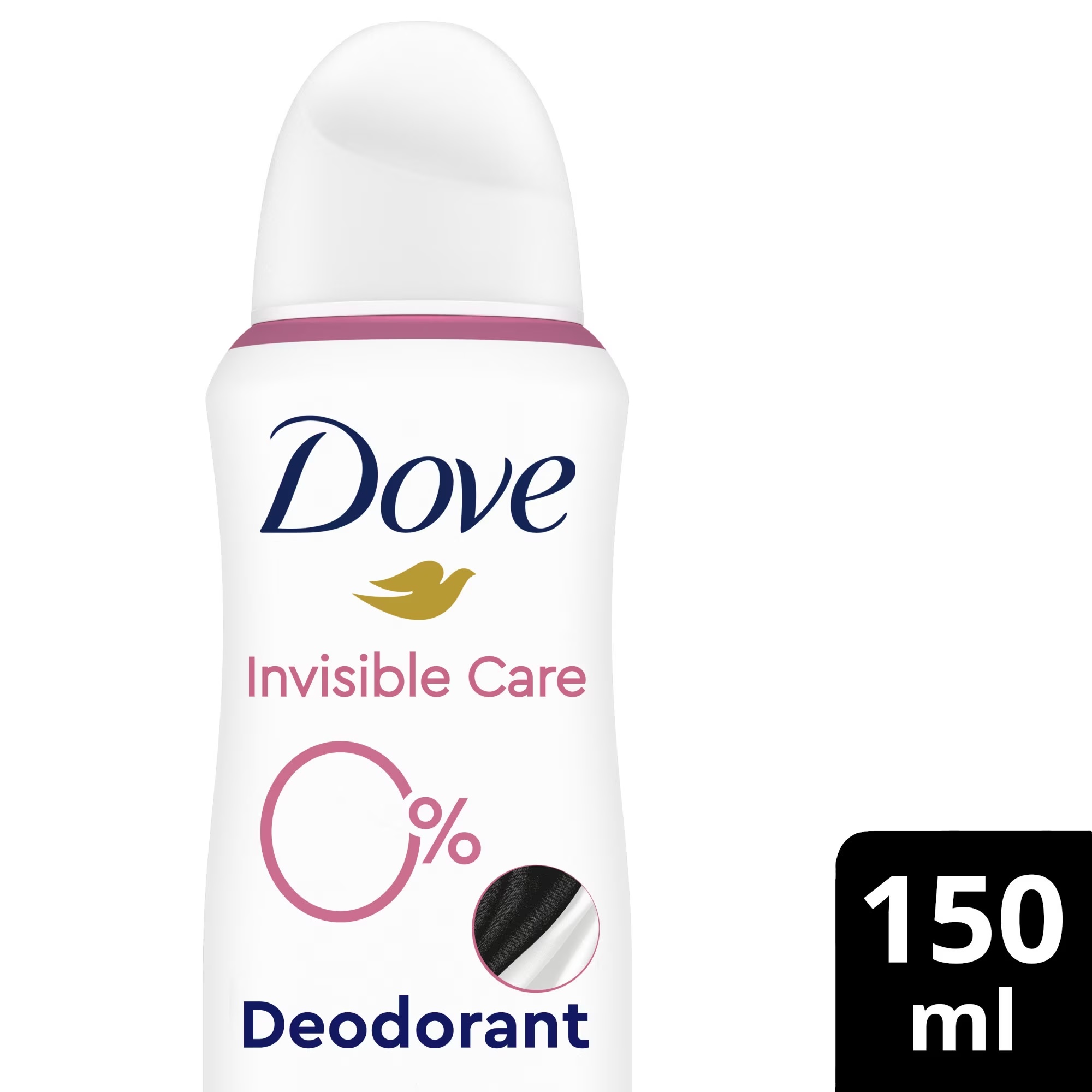 DOVE DEO.INVISIBLE 0%.SPRAY 150ML. (220)