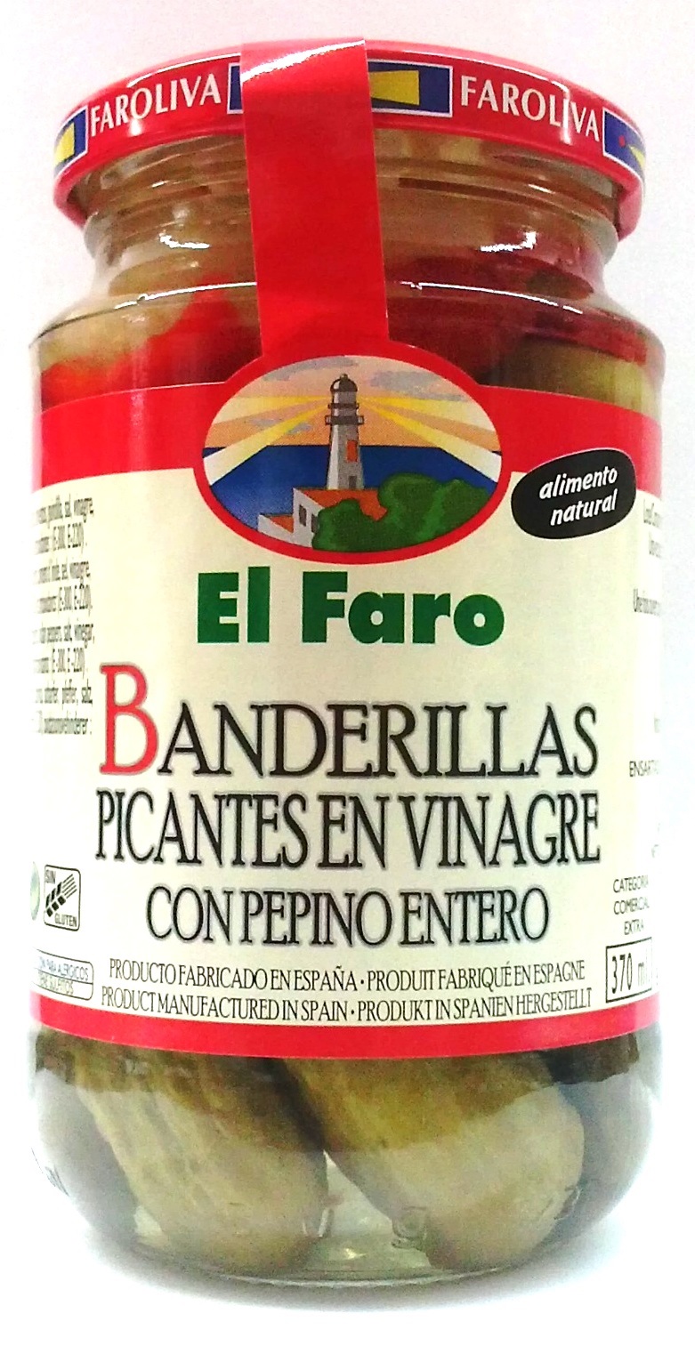 EL FARO BANDERILLAS PICANTES 150/160 G.