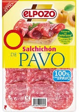 EL POZO SALCHICHON PAVO 65 GRS (226)