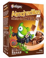 ELIGES CEREALES RELLENOS DE CHOCOLATE 500 GRS. (232)