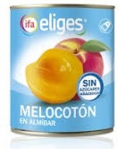 ELIGES MELOCOTON 6/8 S/AZUCAR 480G.