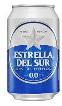 ESTRELLA DEL SUR SIN ALCOHOL LATA DE 33 CL (659)