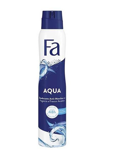 FA DEO SPRAY AQUA 200ML. (256)