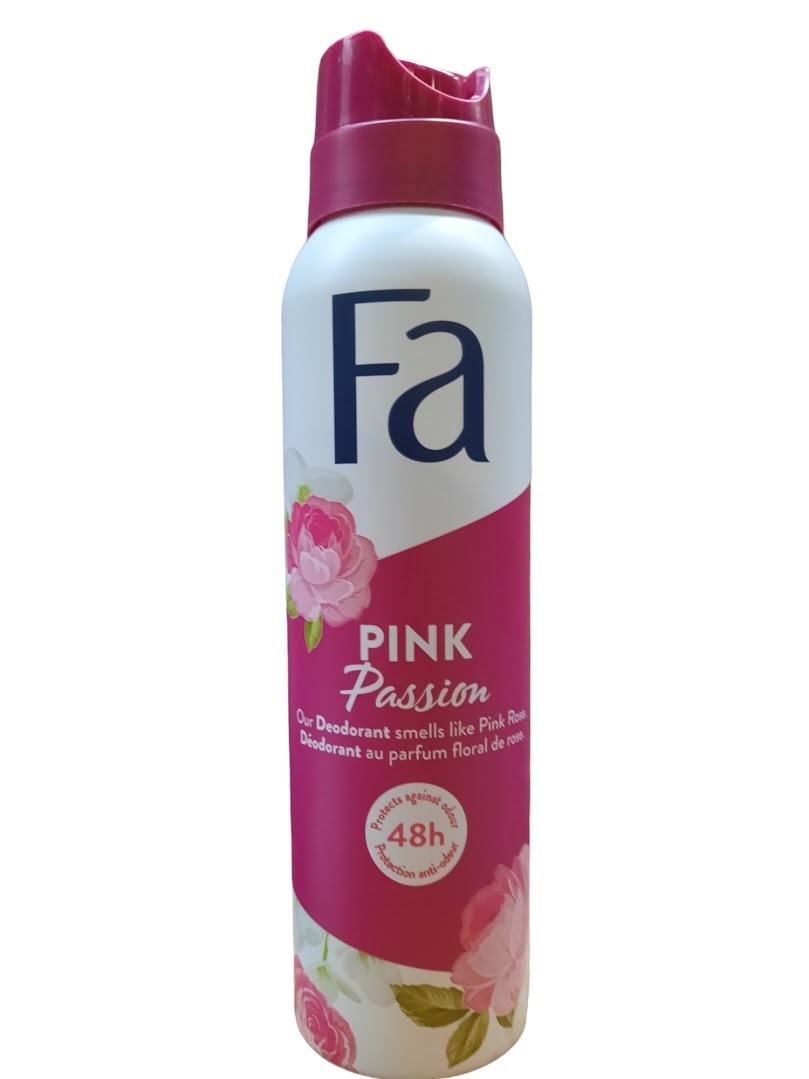 FA DEO SPRAY PINK PASSION 150ML. (256)