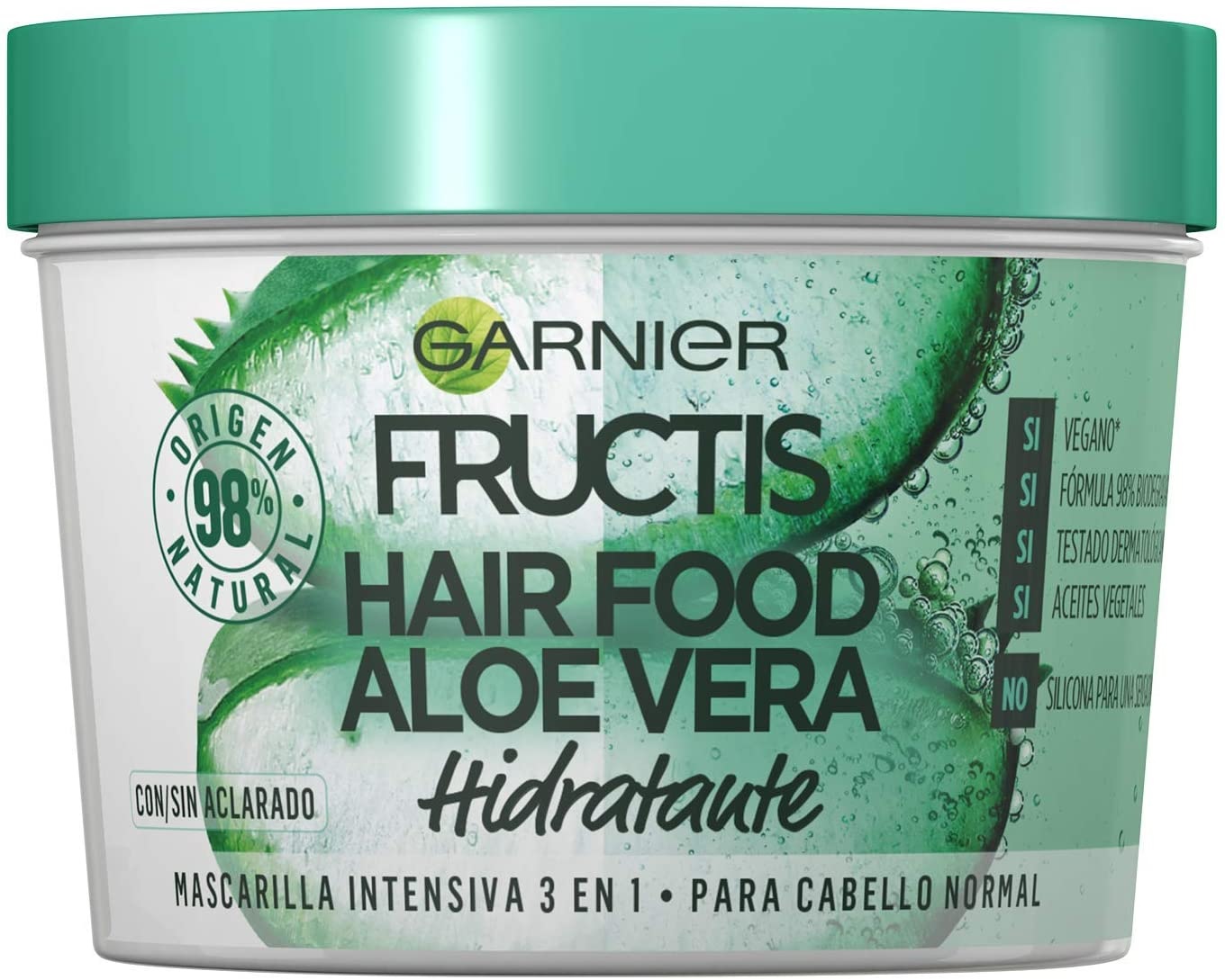 FRUCTIS MASC.HAIR FOOD ALOE 390ML. (277)