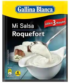 GALLINA BLANCA SALSA ROQUEFORT 23G.