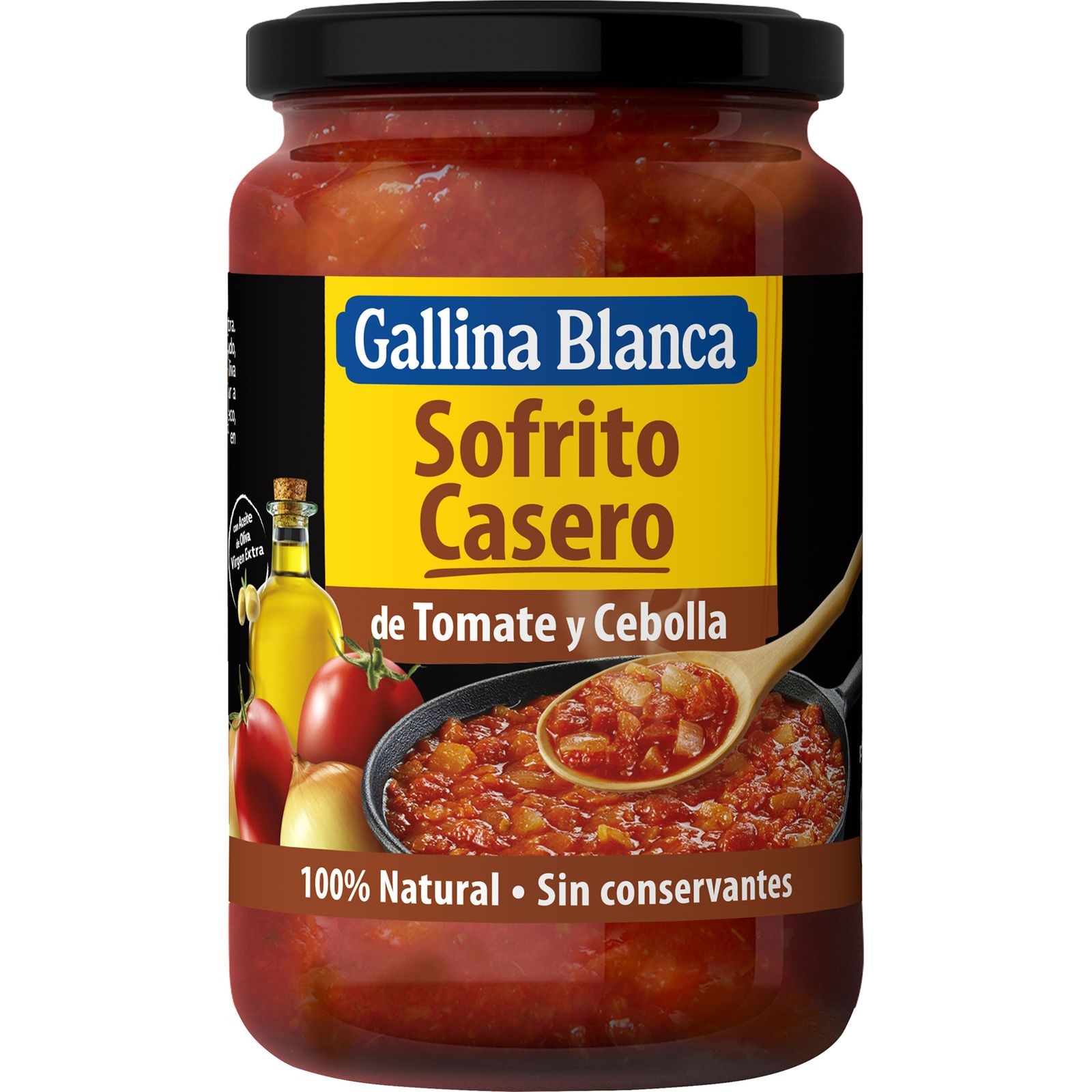 GALLINA BLANCA SOFRITO TOMATE CEBOLLA 350G. (622)