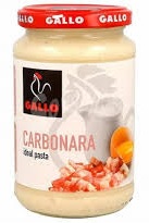 GALLO SALSA CARBONARA TARRO 330G.