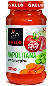 GALLO SALSA NAPOLITANA TARRO 260 GRS